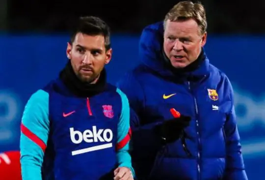 Estamos matando a los jugadores, reclama Koeman; Messi, una de sus víctimas Estamos matando a los jugadores, reclama Koeman; Messi, una de sus víctimas