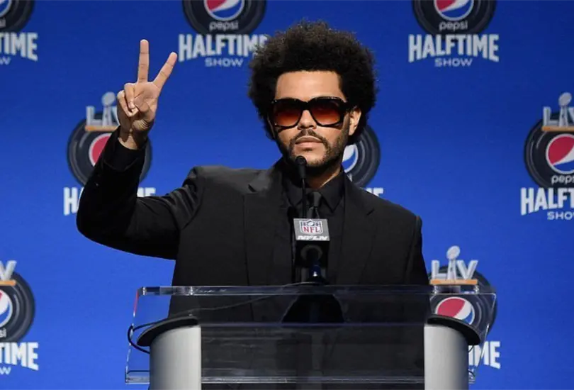 La inversión que hizo The Weeknd para el medio tiempo del Super Bowl LV La inversión que hizo The Weeknd para el medio tiempo del Super Bowl LV