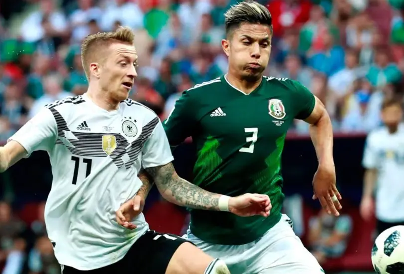 Jugadores de Tigres y Bayern que estuvieron en el México vs Alemania de 2018 Jugadores de Tigres y Bayern que estuvieron en el México vs Alemania de 2018