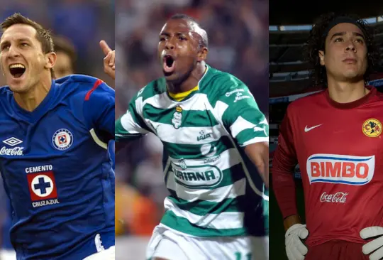 Los jugadores más valiosos del futbol mexicano hace una década Los jugadores más valiosos del futbol mexicano hace una década