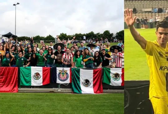 Mexicanos invaden estadio para apoyar a Ulises Dávila en Australia