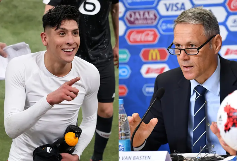 Van Basten critica a Edson Álvarez y tres de sus compañeros: no son los mejores del Ajax Van Basten critica a Edson Álvarez y tres de sus compañeros: no son los mejores del Ajax