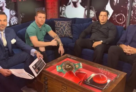 Canelo y Eddy Reynoso se vuelven a enganchar con Faitelson Canelo y Eddy Reynoso se vuelven a enganchar con Faitelson