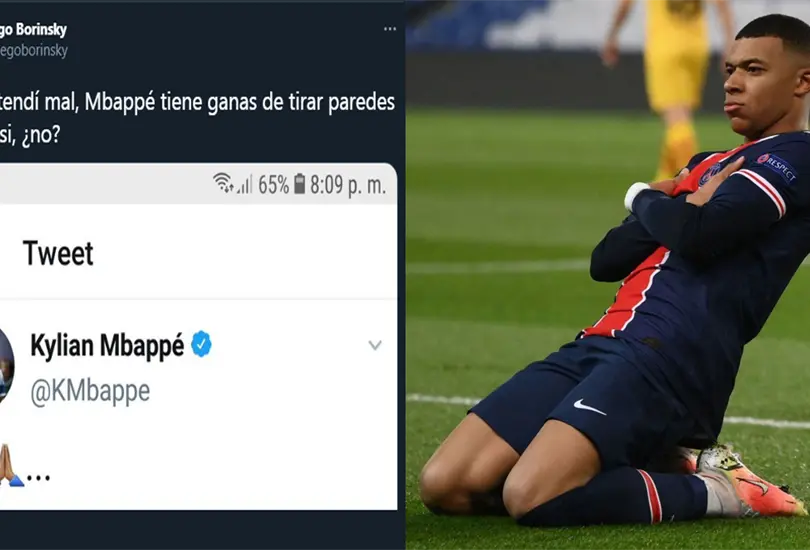 Mbapp&eacute; publica una foto con Messi y fans dan por hecho que jugar&aacute; en el PSG