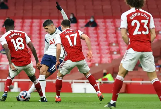Lamela anota golazo de rabona en el Derbi entre Tottenham y Arsenal Lamela anota golazo de rabona en el Derbi entre Tottenham y Arsenal