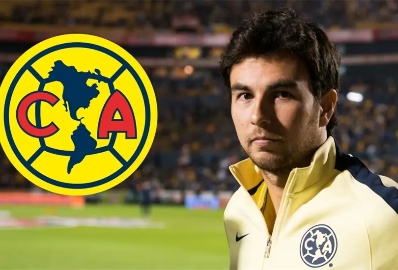 Va a ganar el América, el más grande, pronostica Checo Pérez Va a ganar el América, el más grande, pronostica Checo Pérez