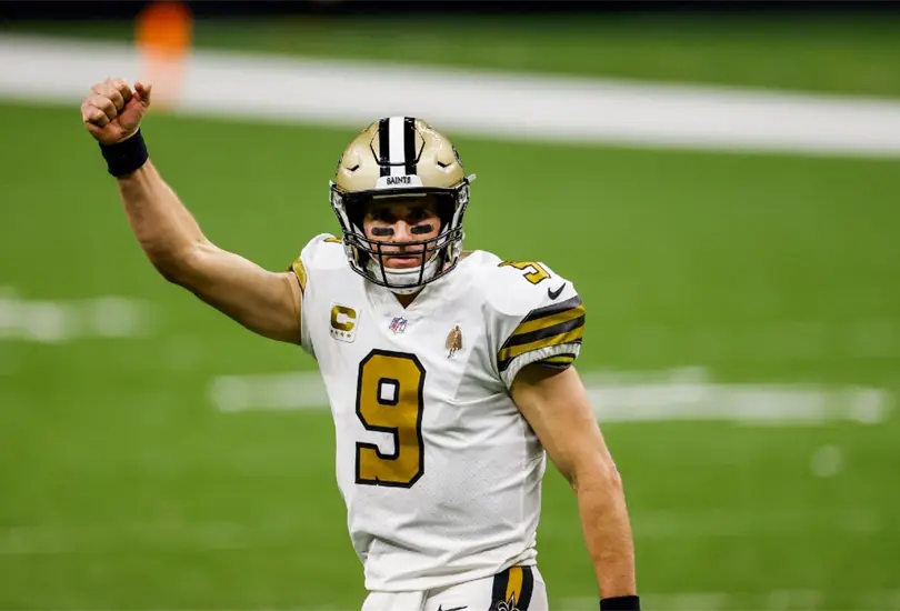 La marca histórica de la NFL que estableció Drew Brees y que será difícil superar La marca histórica de la NFL que estableció Drew Brees y que será difícil superar