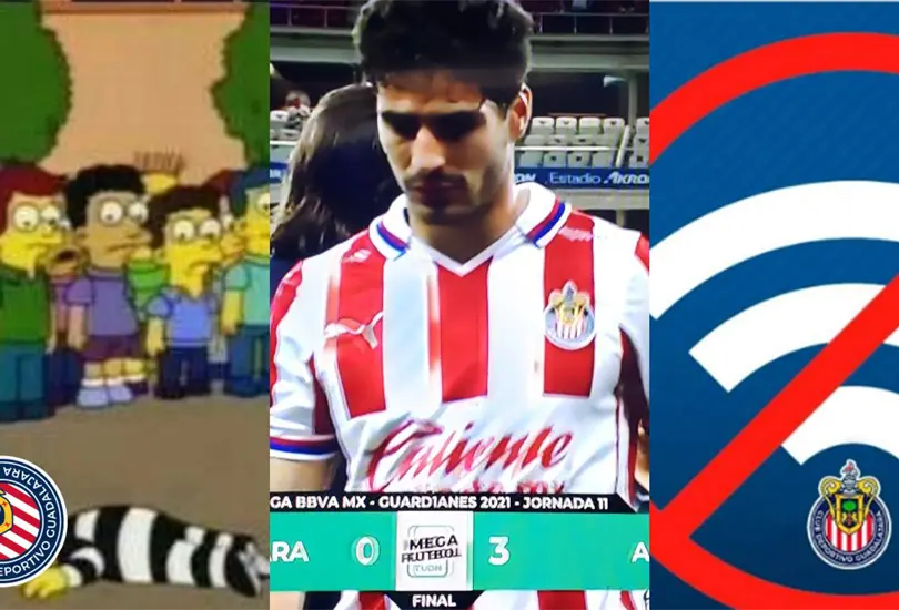 &iquest;Y su identidad? Los memes rematan a Chivas tras ser goleado por el Am&eacute;rica