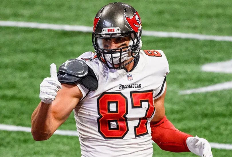 Gronkowski y las otras mejores contrataciones en la Agencia Libre 2021