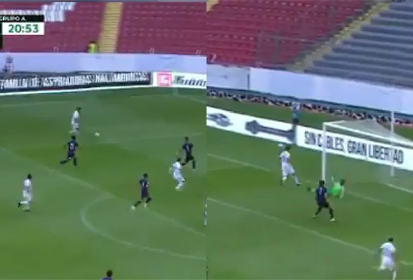 Charly Rodríguez entra caminando y marca el primer gol para México Charly Rodríguez entra caminando y marca el primer gol para México