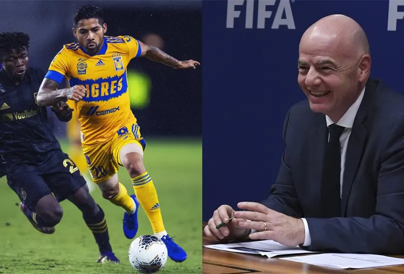 Infantino vuelve a hacer un guiño al plan de una superliga entre EU y México Infantino vuelve a hacer un guiño al plan de una superliga entre EU y México