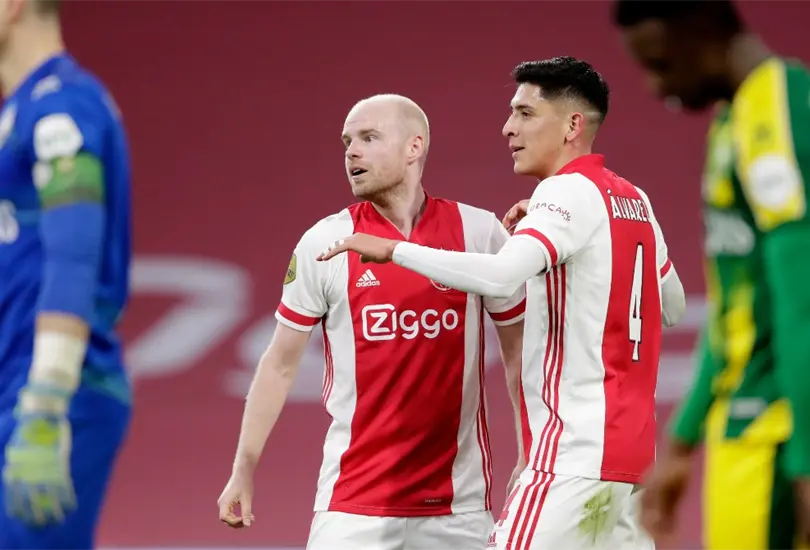 Edson Álvarez anota en la goleada del Ajax, ¿cuándo fue su último gol? Edson Álvarez anota en la goleada del Ajax, ¿cuándo fue su último gol?