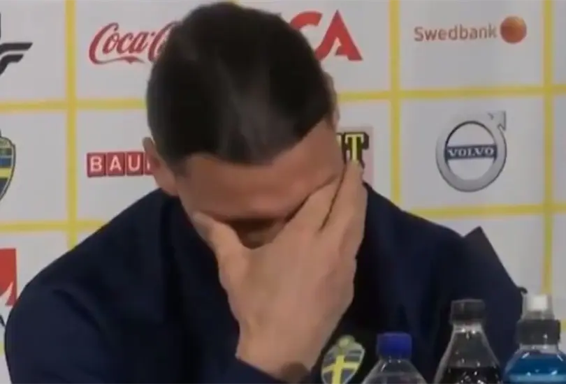 Hacen llorar a Zlatan Ibrahimovic en su regreso a la selección de Suecia Hacen llorar a Zlatan Ibrahimovic en su regreso a la selección de Suecia