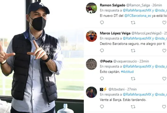 Rafa Márquez deja al Real Alcalá; fans piden que llegue al Barcelona