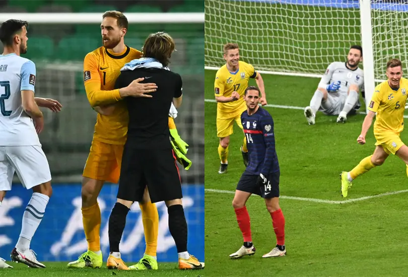Las sorpresas en las eliminatorias mundialistas de la UEFA Las sorpresas en las eliminatorias mundialistas de la UEFA