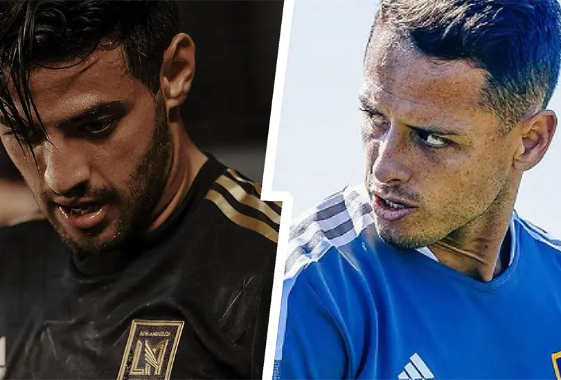 Carlos Vela y Chicharito se enfrentarán tres veces en la MLS 2021 Carlos Vela y Chicharito se enfrentarán tres veces en la MLS 2021
