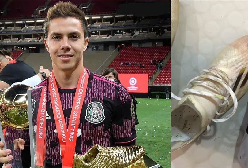 Sebastián Córdova muestra herida en el pie tras partido ante Honduras Sebastián Córdova muestra herida en el pie tras partido ante Honduras