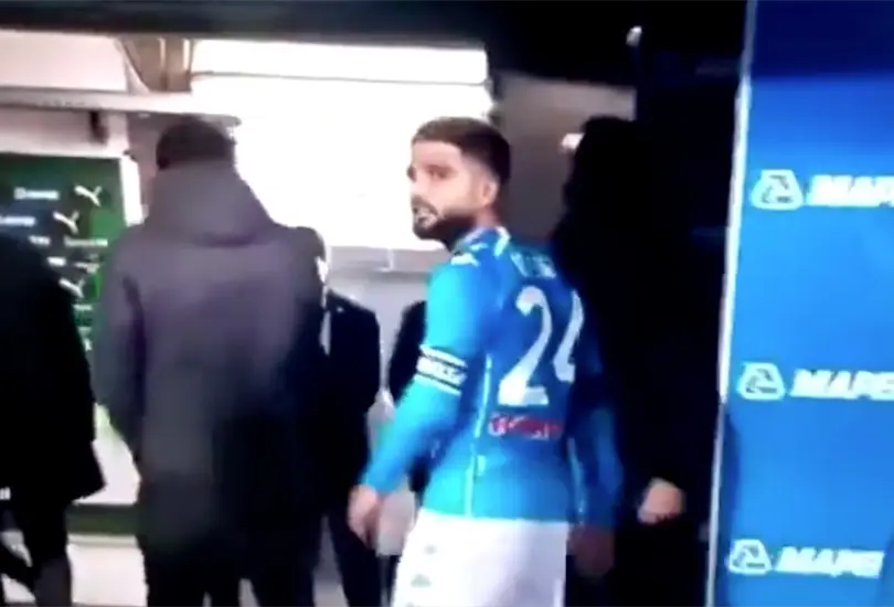 &iquest;Insigne lanz&oacute; insulto a sus compa&ntilde;eros? Napoli lo niega