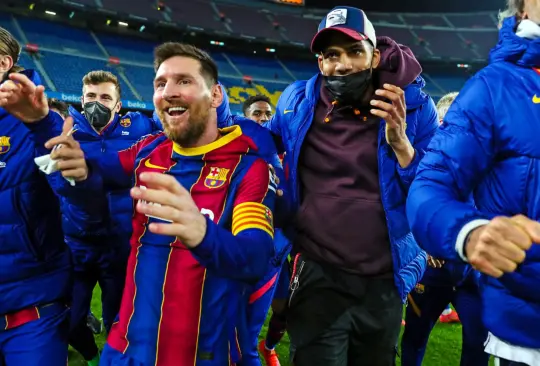 Se van a casa calentitos, dice Messi a directivos del Sevilla