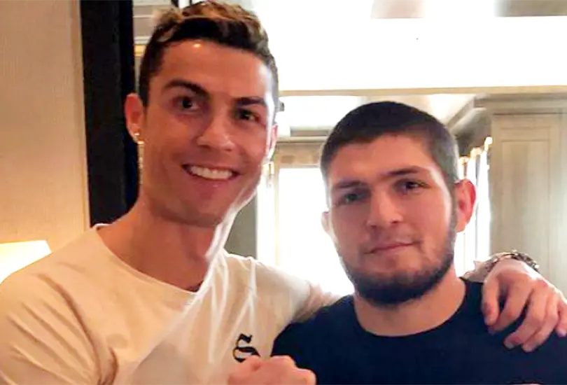 Nurmagomédov revela uno de los mayores temores de Cristiano Ronaldo Nurmagomédov revela uno de los mayores temores de Cristiano Ronaldo
