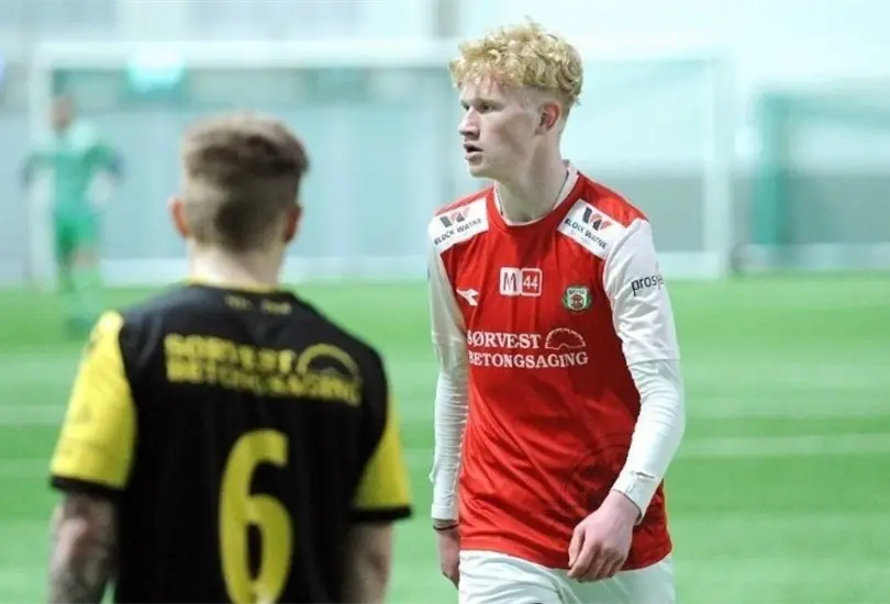 Albert Braut, el primo de Haaland que promedia casi dos goles por partido Albert Braut, el primo de Haaland que promedia casi dos goles por partido