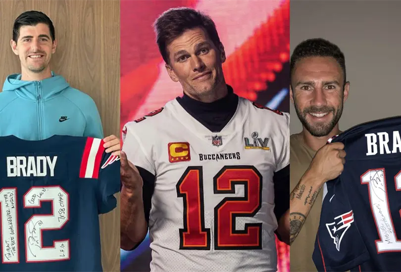 Los futbolistas a los que Tom Brady les ha regalado un jersey