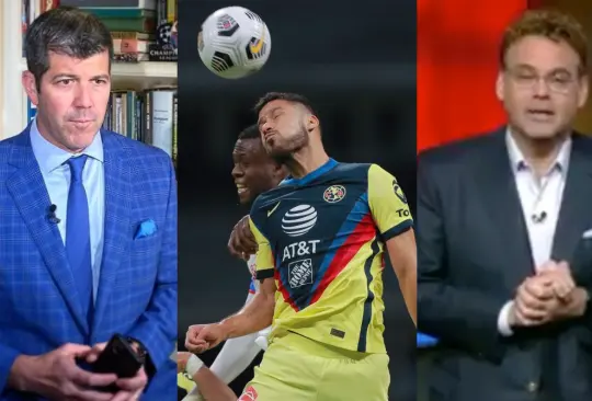 Faitelson reclama al América por no seguir el juego al Olimpia; Palomo lo critica Faitelson reclama al América por no seguir el juego al Olimpia; Palomo lo critica