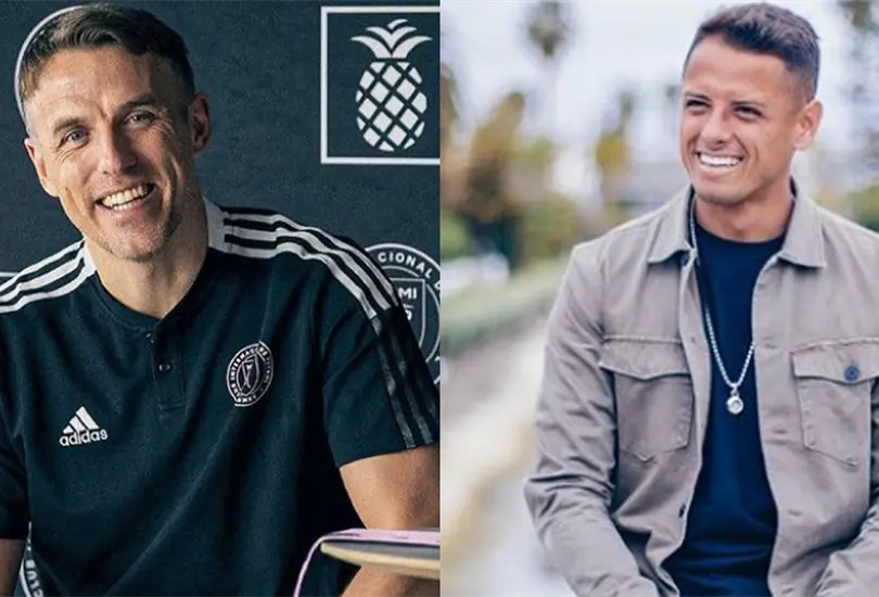 Neville cree que Chicharito se reivindicará y tendrá una gran temporada en la MLS Neville cree que Chicharito se reivindicará y tendrá una gran temporada en la MLS