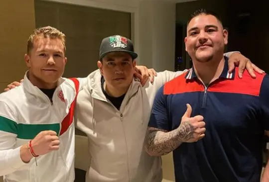 Andy Ruiz reveló cómo fue que Canelo Álvarez lo aceptó en su equipo Andy Ruiz reveló cómo fue que Canelo Álvarez lo aceptó en su equipo