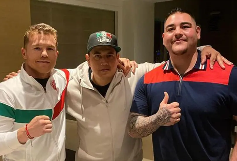 Andy Ruiz reveló cómo fue que Canelo Álvarez lo aceptó en su equipo Andy Ruiz reveló cómo fue que Canelo Álvarez lo aceptó en su equipo