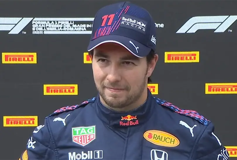 Checo Pérez se declara listo para darle pelea a Lewis Hamilton Checo Pérez se declara listo para darle pelea a Lewis Hamilton