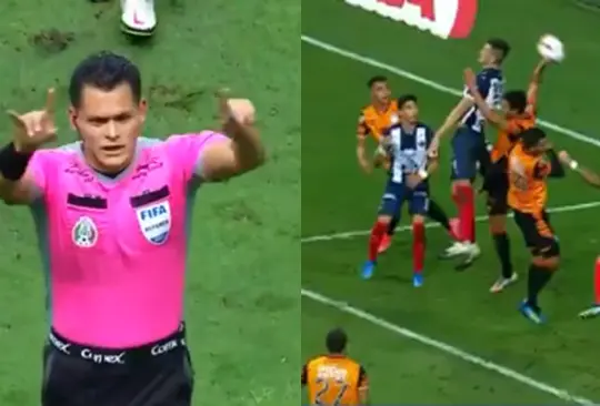¡Mano, medio tiempo y luego penal! Polémica del VAR en el Rayados vs Pachuca ¡Mano, medio tiempo y luego penal! Polémica del VAR en el Rayados vs Pachuca