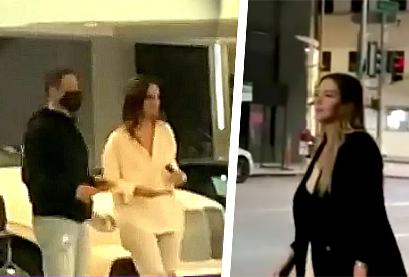 Captan a Chicharito con otra mujer &iexcl;a unas cuadras de Sarah Kohan con unas amigas!