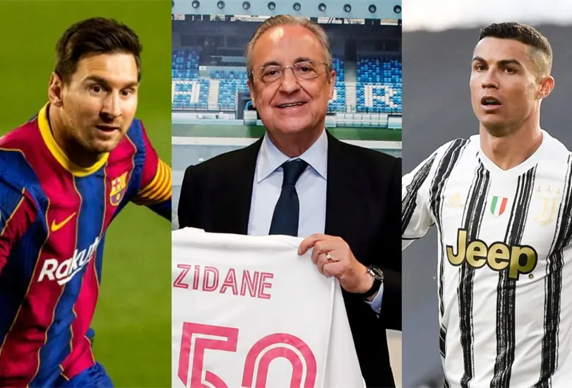 La Superliga es para más partidos entre Messi y CR7, excusa Florentino Pérez La Superliga es para más partidos entre Messi y CR7, excusa Florentino Pérez
