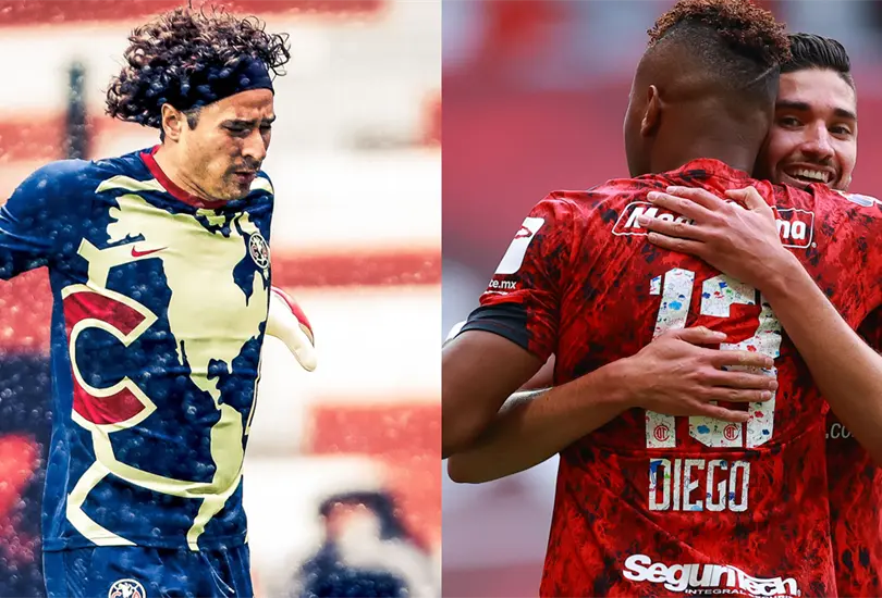 &iexcl;Qu&eacute; diablura! Toluca agarra dormido al Am&eacute;rica y marca dos goles en tres minutos