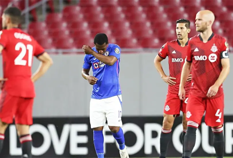 Cruz Azul acaba con racha positiva del Toronto ante equipos mexicanos Cruz Azul acaba con racha positiva del Toronto ante equipos mexicanos