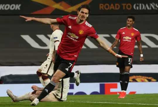 Cavani se lleva los reflectores en la goleada del ManU sobre la Roma Cavani se lleva los reflectores en la goleada del ManU sobre la Roma