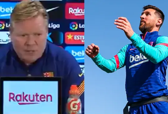 ¿Están desesperados? Koeman habla del futuro de Messi y la posibilidad de fichajes ¿Están desesperados? Koeman habla del futuro de Messi y la posibilidad de fichajes
