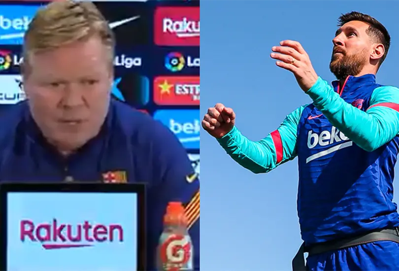 ¿Están desesperados? Koeman habla del futuro de Messi y la posibilidad de fichajes ¿Están desesperados? Koeman habla del futuro de Messi y la posibilidad de fichajes