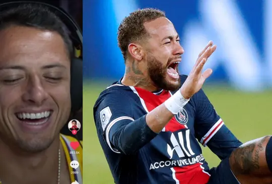 Chicharito se burla de Neymar en TikTok