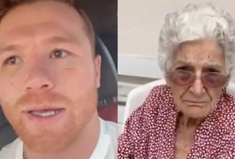 Canelo &Aacute;lvarez agradece a do&ntilde;a Teresita por prenderle una vela cada vez que pelea