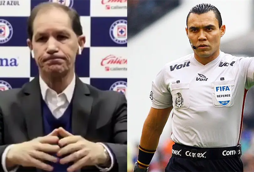 Ordiales revela que Cruz Azul ingres&oacute; queja contra Marco Ortiz por mal arbitraje