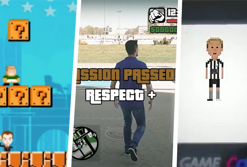 Fichajes de jugadores presentados al estilo de videojuego Fichajes de jugadores presentados al estilo de videojuego
