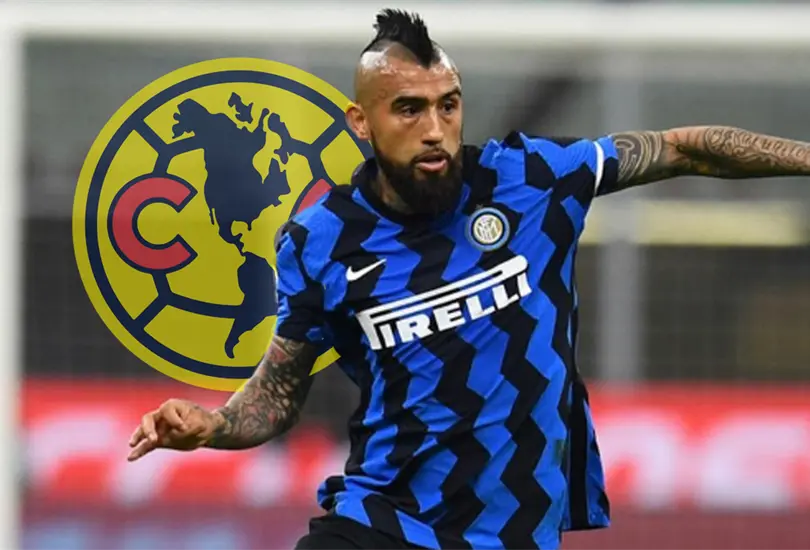 Arturo Vidal reitera su deseo de jugar en el América: el equipo me encanta Arturo Vidal reitera su deseo de jugar en el América: el equipo me encanta