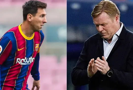 Messi demostró que es imposible jugar sin él: El mensaje de Koeman a Lio