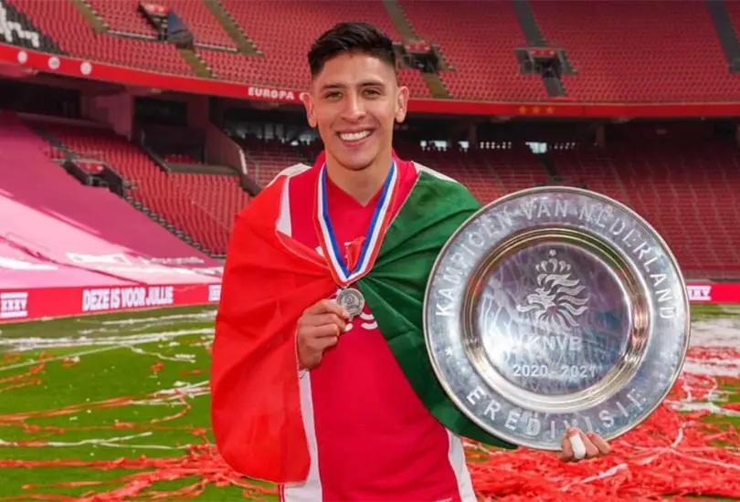 Edson &Aacute;lvarez y Ajax, campeones de Holanda, &iquest;cu&aacute;ntos mexicanos lo han logrado?