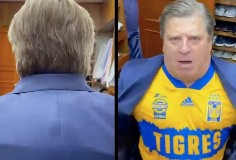 Al estilo Tik Tok, el Piojo Herrera anuncia que llega a Tigres Al estilo Tik Tok, el Piojo Herrera anuncia que llega a Tigres