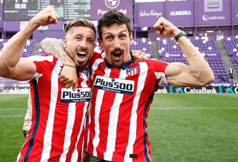 No todos los d&iacute;as se es campe&oacute;n de La Liga, festeja H&eacute;ctor Herrera 