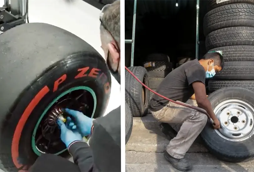 Mercedes presume que ya pudo quitar llanta del auto de Bottas; les falta barrio, dicen tuiteros Mercedes presume que ya pudo quitar llanta del auto de Bottas; les falta barrio, dicen tuiteros