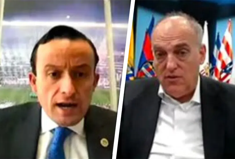 Tebas recomienda a la Liga MX vender sus derechos de transmisión en paquete Tebas recomienda a la Liga MX vender sus derechos de transmisión en paquete